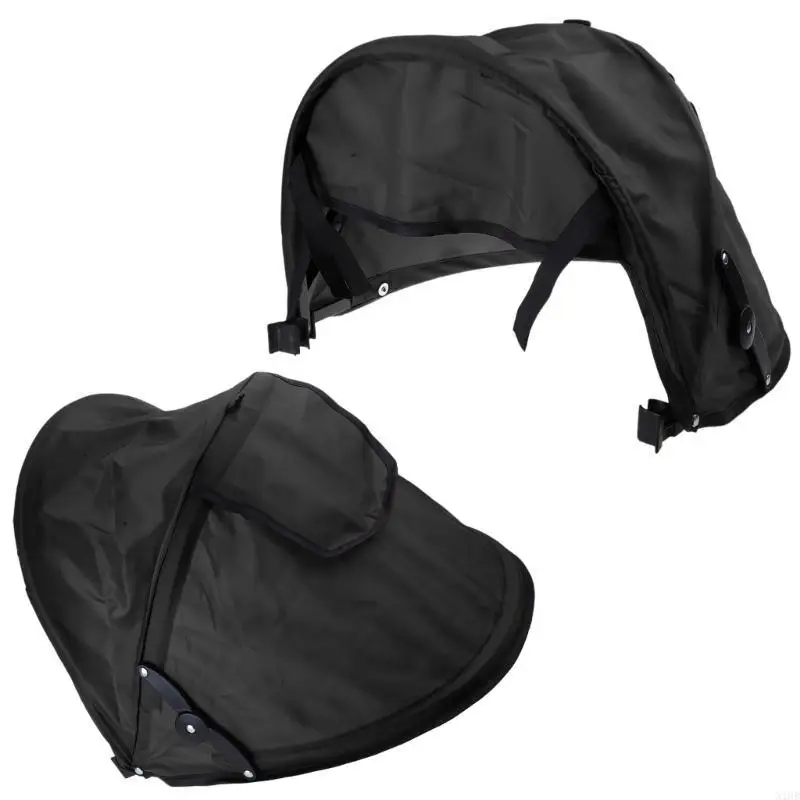 N1HB Sitting/Lying- Sun Shade Stroller Sun Shade Universal Stroller Cover for Baby Sun Protections Stroller Shade Extender