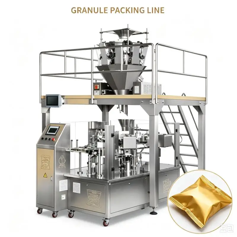 Pillow Packaging Machine Automatic Film Wrapping Equipment Customized Packaging Solution High Speed Bagging System Commercial