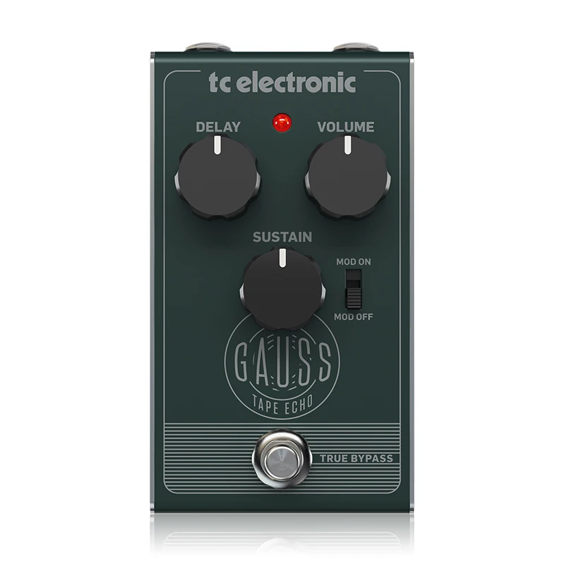 

TC ELECTRONICS GAUSS TAPE ECHO Electric Guitar Bass Distortion Single Block Effect Offers Guitar Effect