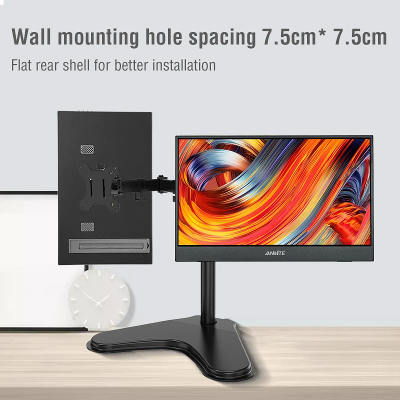 Anmite 11.6 بوصة IPS شاشة محمولة USB TYPE C HDMI للهاتف المحمول سطح المكتب MAC Switch PS4 XBOX