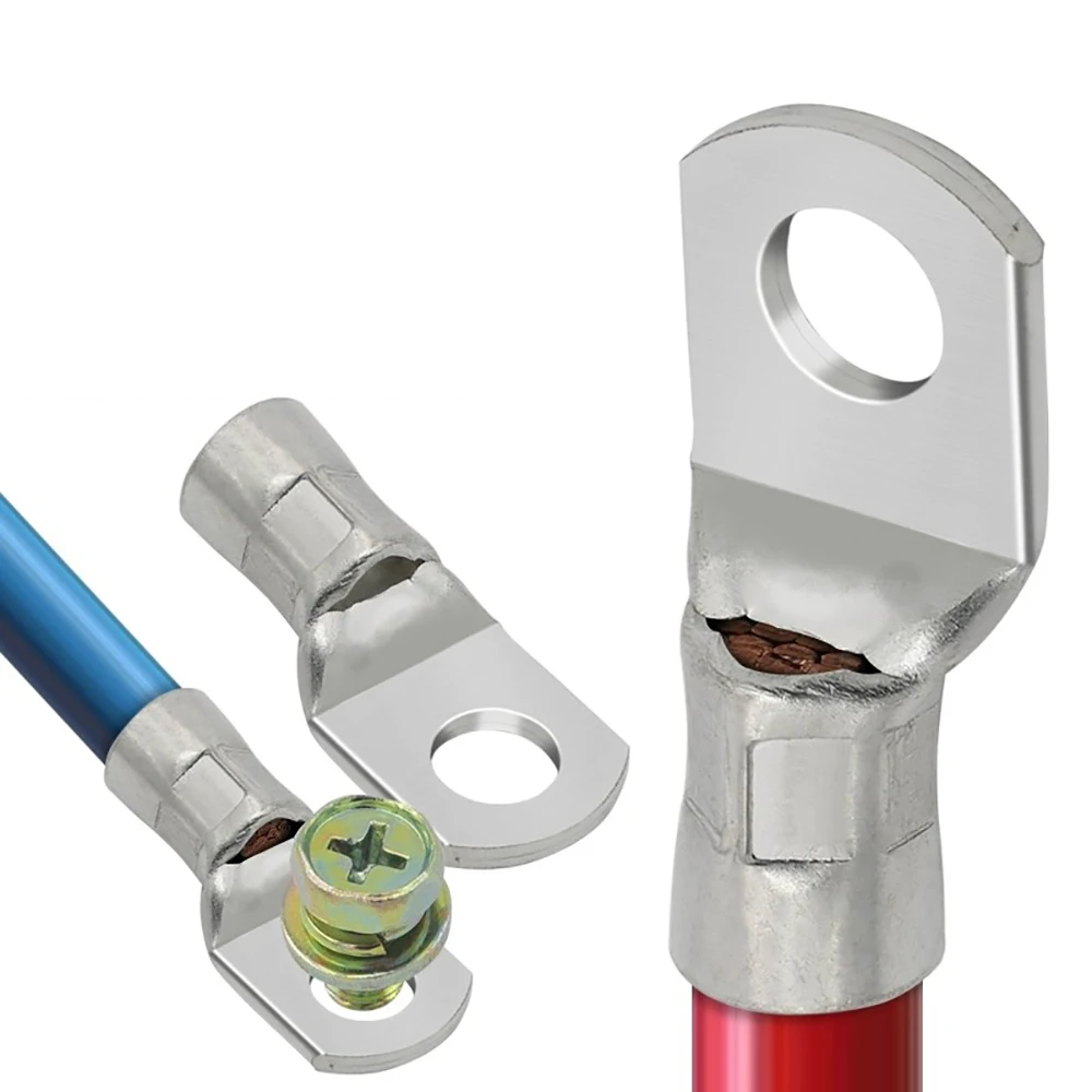 SC Series Wire Nose Terminal SC35/50/70/95 Bare Copper Battery Block Lugs Crimp Cable Connector