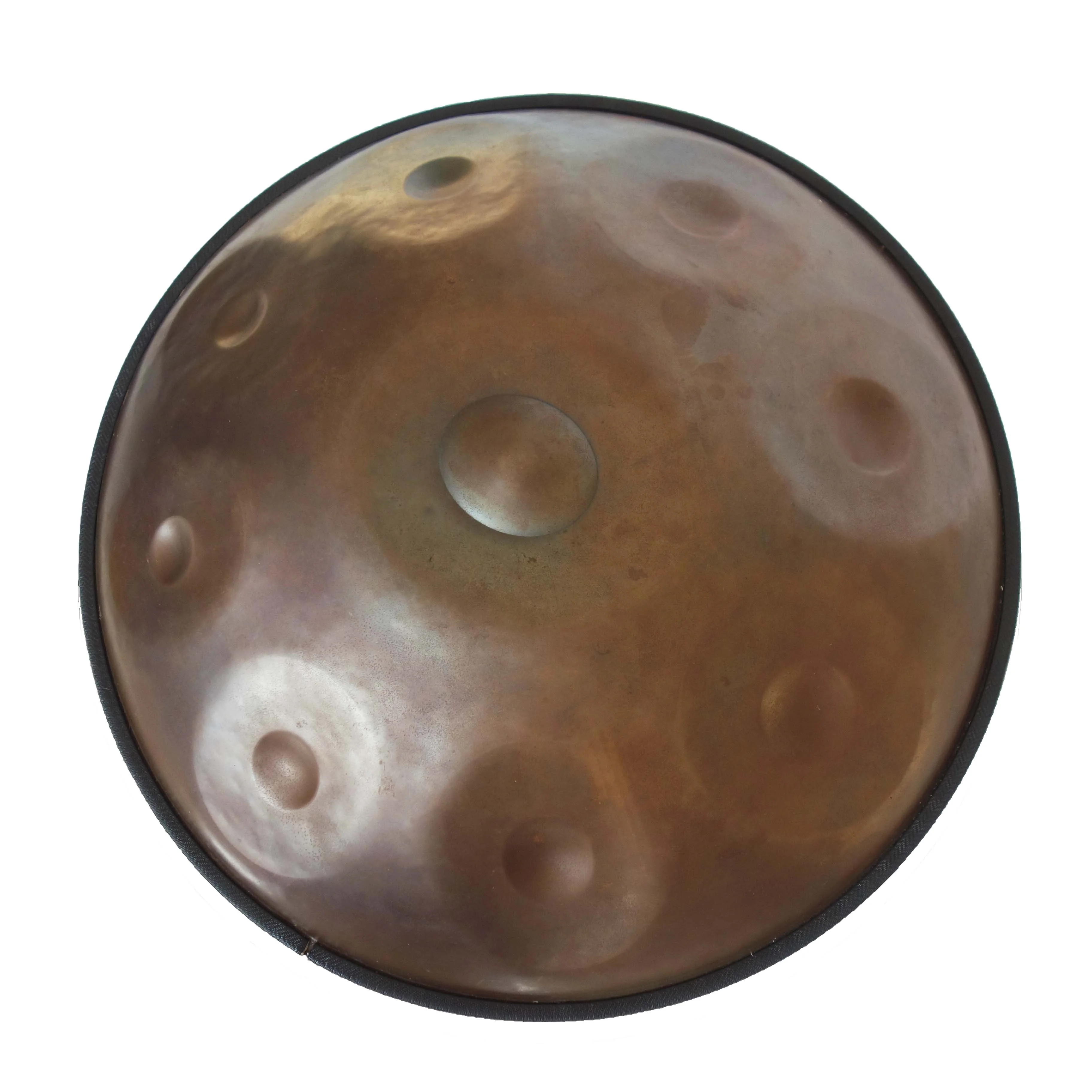 Successful Colorful Brown and Black Hand-cranked Percussion Instruments with Scales