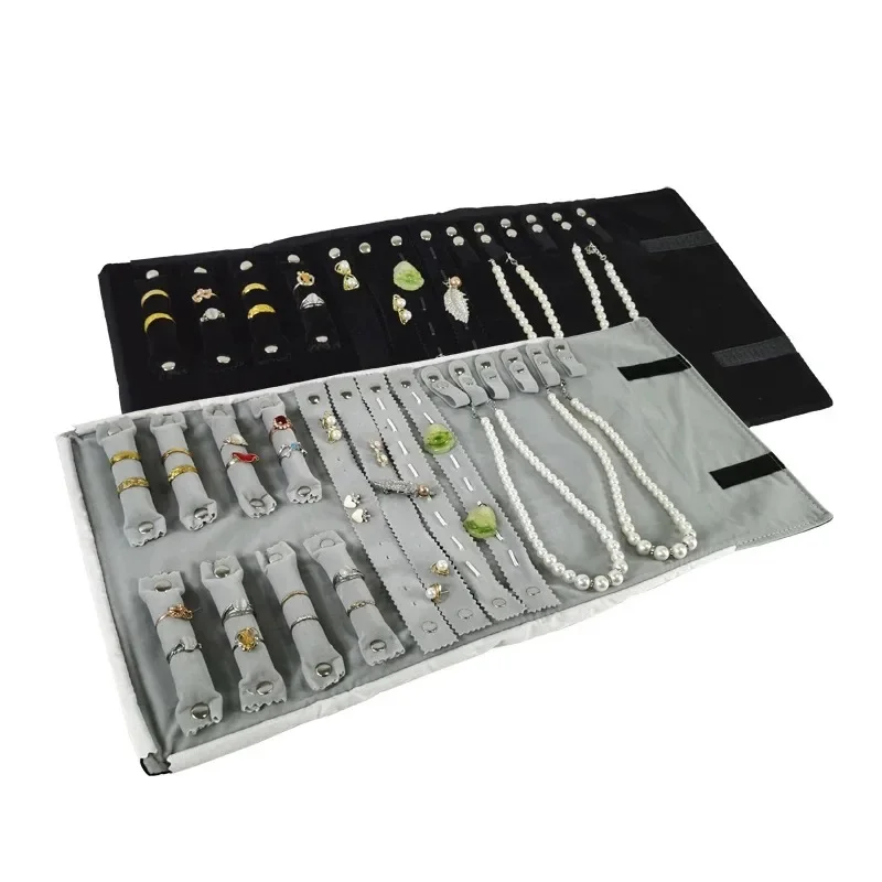 

Высококачественная бархатная сумка для хранения ювелирных изделий, кольцо, ожерелье, кулон, набор серег, серия ювелирных изделий, удобный реквизит для хранения