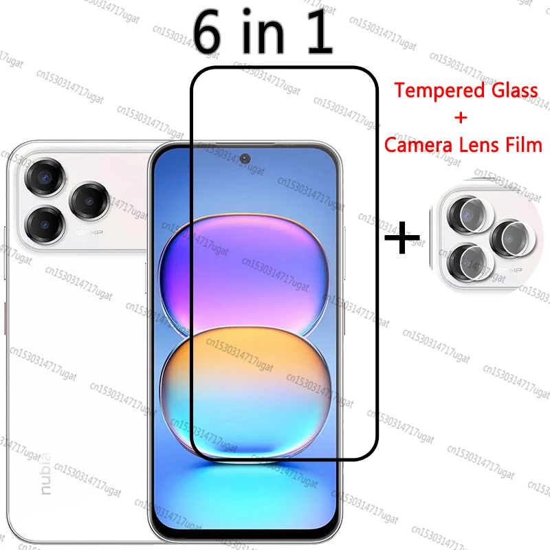 Cubierta completa de vidrio templado para ZTE Nubia V80 Pro, Protector de pantalla, película de lente ZTE Nubia V80 Pro, vidrio para ZTE Nubia V80 Pro