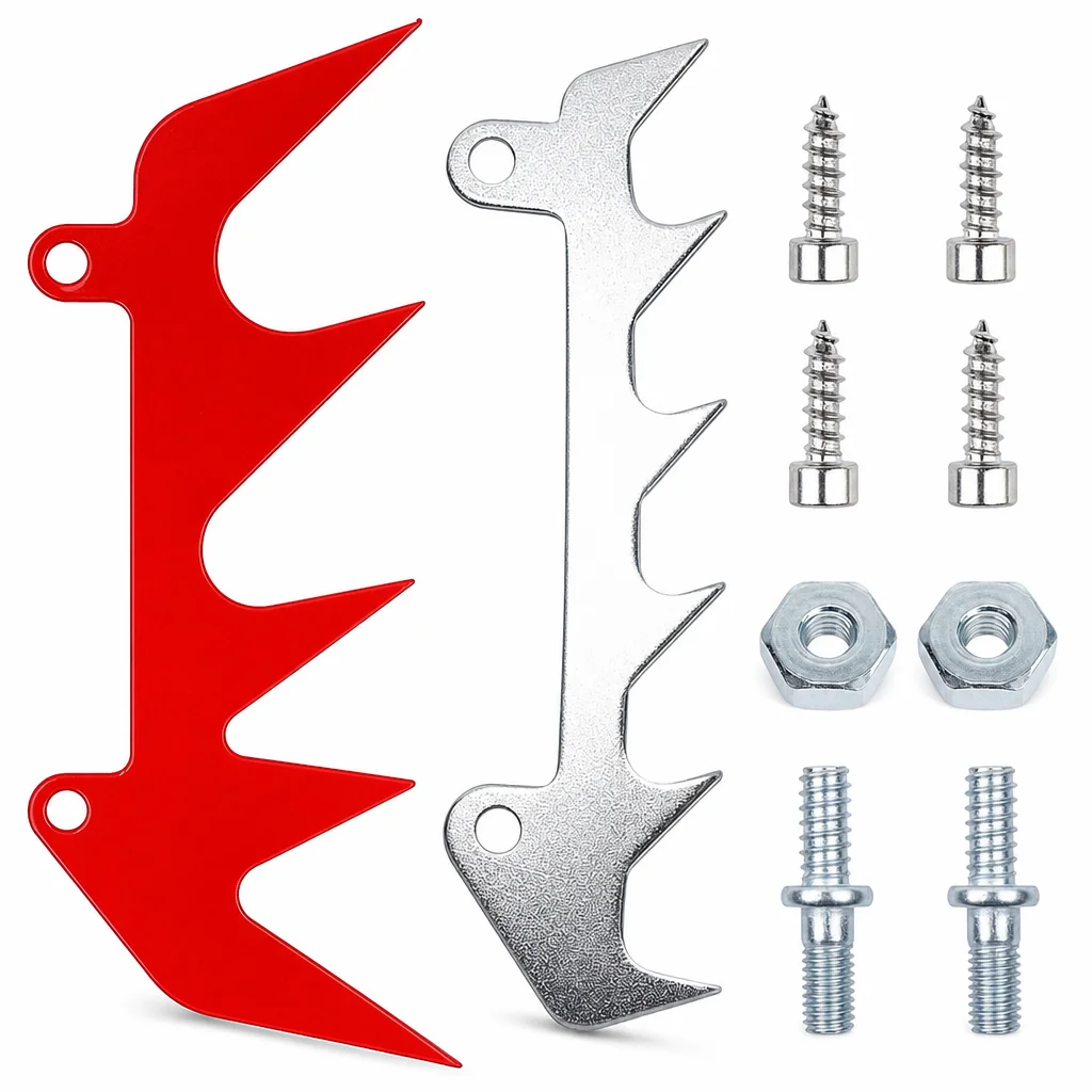 Felling Dog Bumper Spike Set For Stihl MS170 MS180 MS210 MS230 MS250 017 018 021 023 025 Chainsaw, Large+Small Dogs Screws Kit