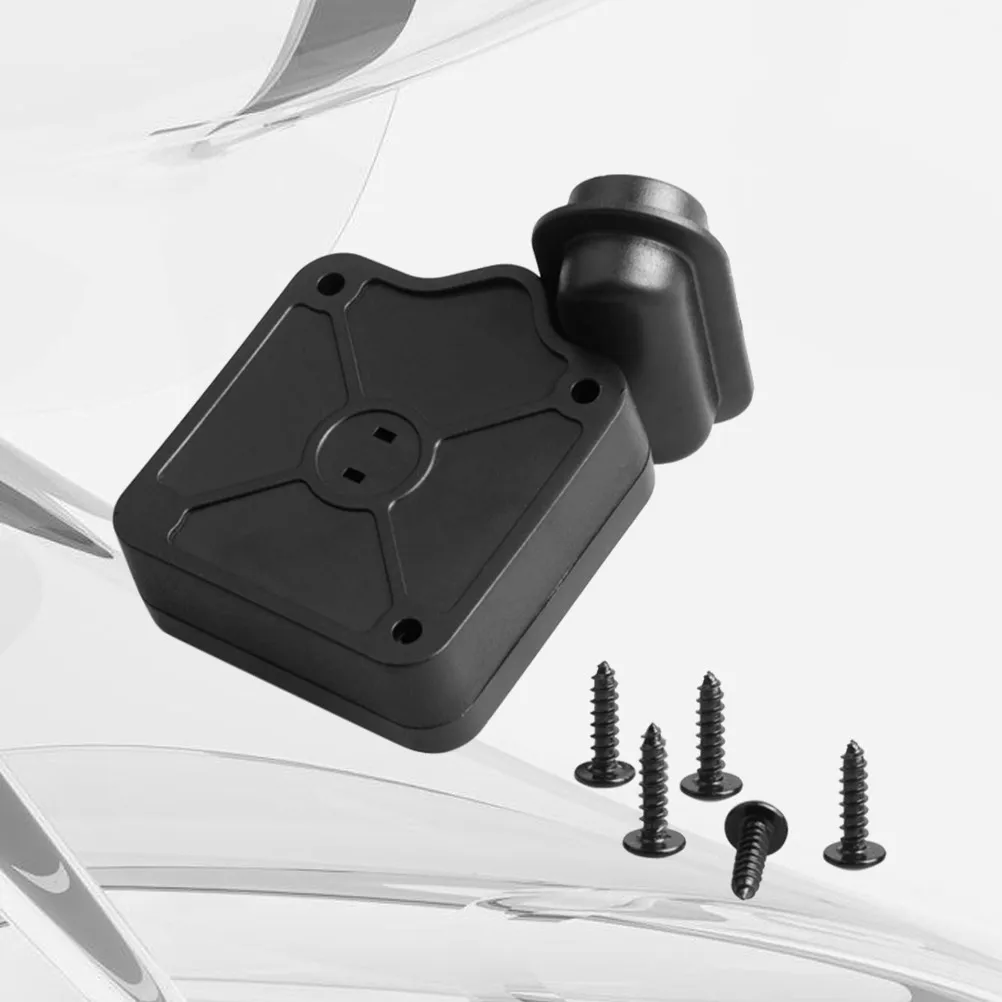 

Black Retractable Tour Pack Lid Tether for Touring Flhr Flhx 2014-2016 Motorcycle Accessory