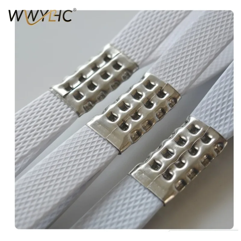 Suitable for Iron Sheet Packaging Buckle Strap Binding Strap PP White Strap Thickened Buckle 3pcs