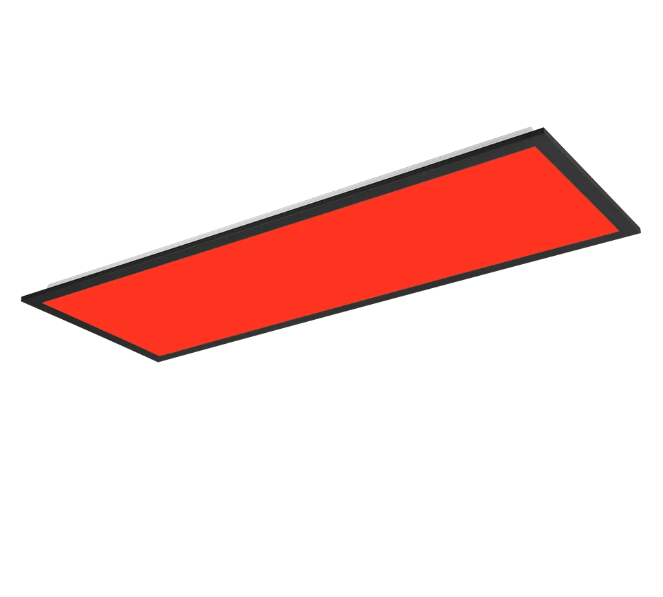 Afbeelding 4: LED plafondlamp, metaal, matzwart, 80x29,5x5 cm, Beta