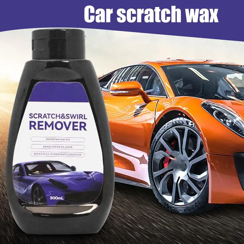 Scratch Repair Wax For Car Car Paint Restorer Scratch Remover 300ml Professional Polishing Supplies Rubbing Compound For Minor