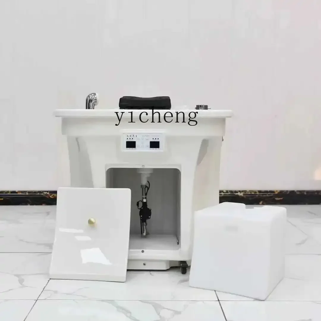 

X5-14 beauty salon scalp movable head treatment basin hair salon does not need to be connected to the water physiotherapy