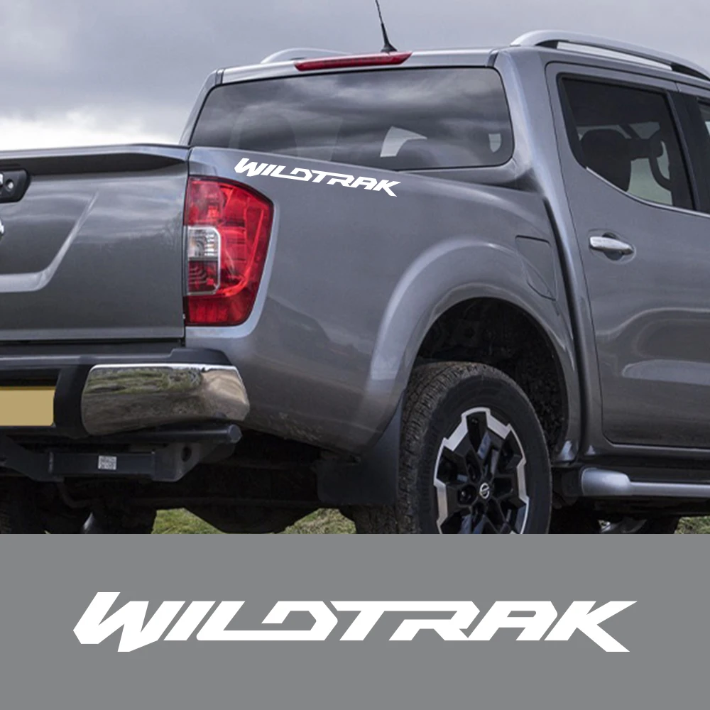 

Наклейка на кузов для Ford Ranger Raptor XL XLT Lariat Wildtrak: графика для автомобиля, декоративные наклейки Wild Trak, виниловое покрытие для задней двери пикапа