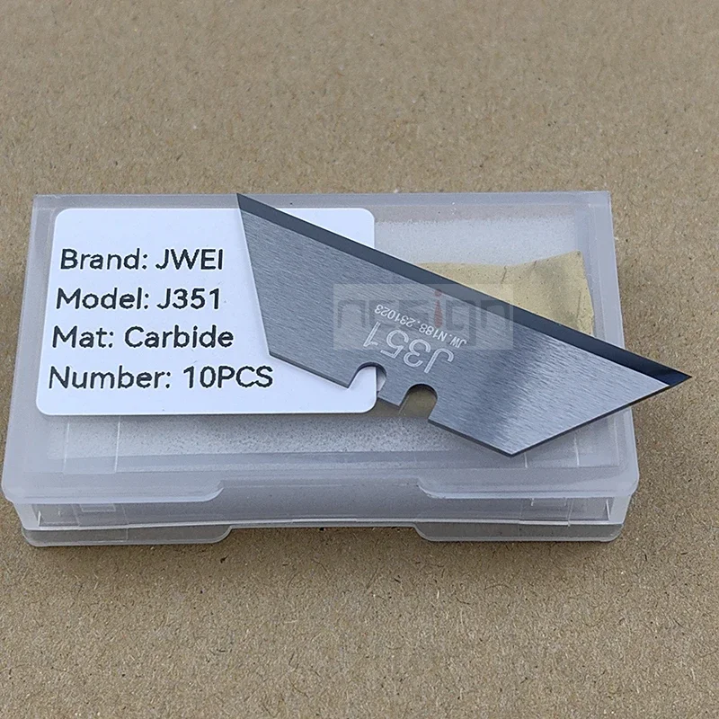 Imagem -03 - Jwei J351 Lâmina de Ranhura em v de Aço de Tungstênio Ferramenta Trapezoidal com Corte em v Faca de Corte de Carpete em Forma de t