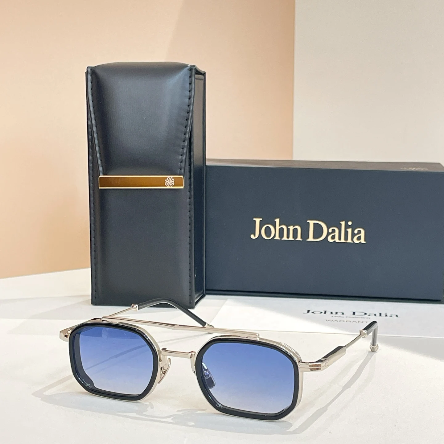 Top Hoge Kwaliteit Zonnebrillen Heren Voor JOHN DALIA JD Anthony Klassieke Dames Luxe Merk Designer Mode zonnebril UV400 Met doos - afbeelding 1