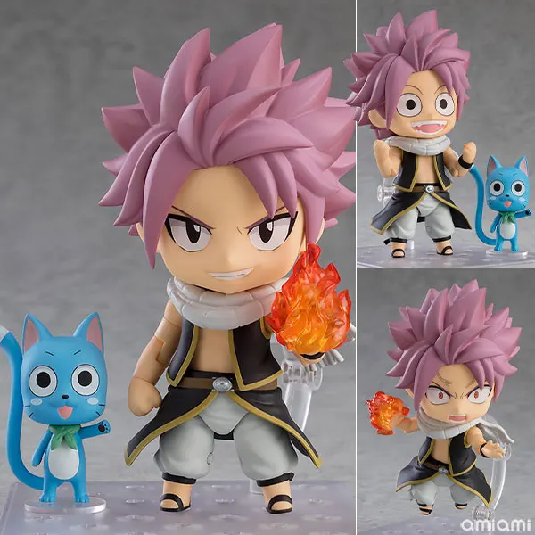 # 1741 FAIRY TAIL Natsu Dragneel figura de Anime Lucy Heartfilia/Erza Scarlet/Mirajane Strauss figura de acción modelo muñeca juguetes regalos