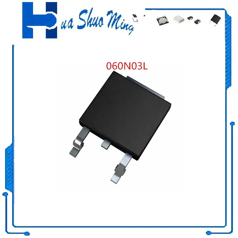 

10PCS/LOT 060N03L IPD060N03L IPD060N03LG 060N03LG TO-252
