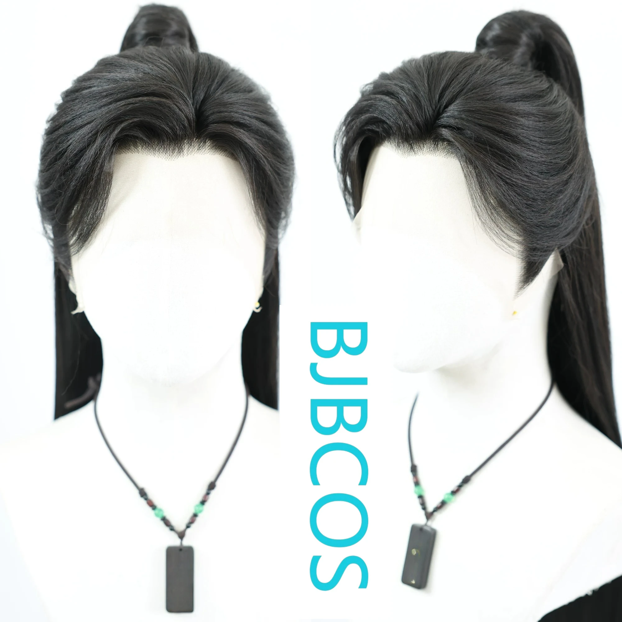 

[Styled Wig]Tales of Dark River Su Muyu, Su Changhe, Gong Jun, same ancient costume Hanfu men's front lace COS wig set