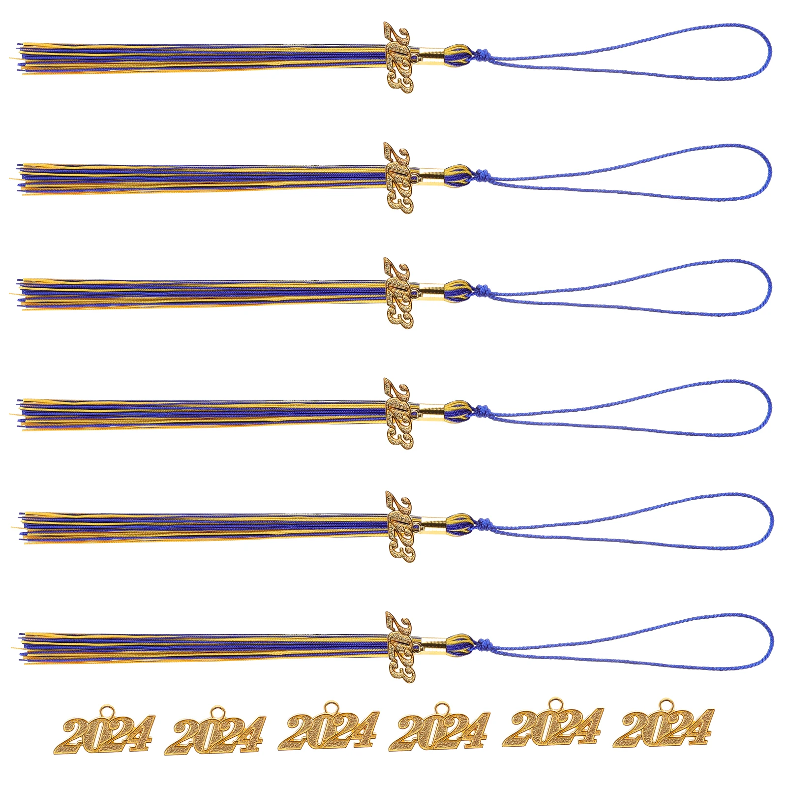

2023 Graduation Cap Decorations Doctoral Hat Tassels Fringe Pendant Durable Polyester Tassels For Graduation Hat Decoration