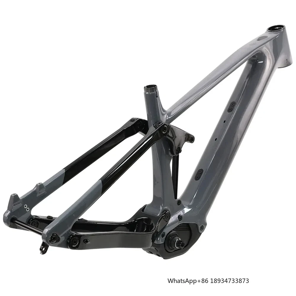4LEAF China Bicicleta eléctrica de fibra de carbono E Bicicleta de montaña E Bicicleta Montana EMTB M820 E-Bike Juego de cuadro de 29 pulgadas