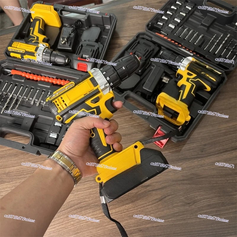 

Household Hand Drill Small Hand-held Electric Screwdriver Multifunctional Screwdriver