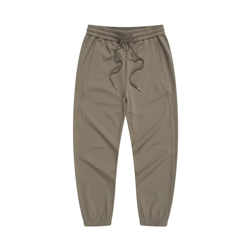 

New twill casual pants with light luxury drape feel sports ankle pants