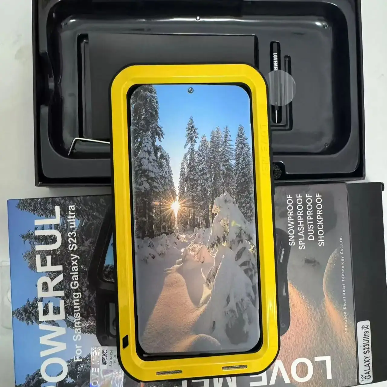 

Love Mei Metal Tempered Glass Full Protective Cover For Lg V60 V30 Case Heavy Duty Armor Shockproof Waterproof Case