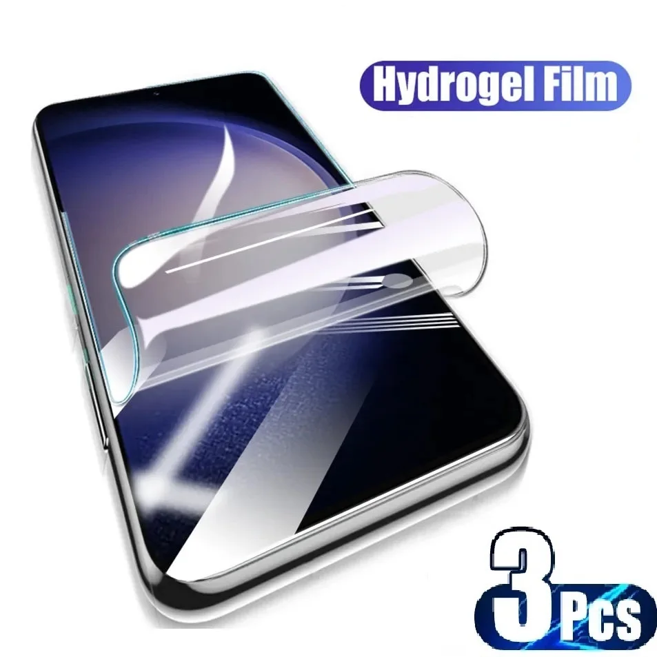 3Pcs Hydrogel Film For Huawei nova 5i 5z Pro Enjoy 10 Plus Screen Protector Honor Play 3e Play 8 9x Pro China 20 Youth Edition