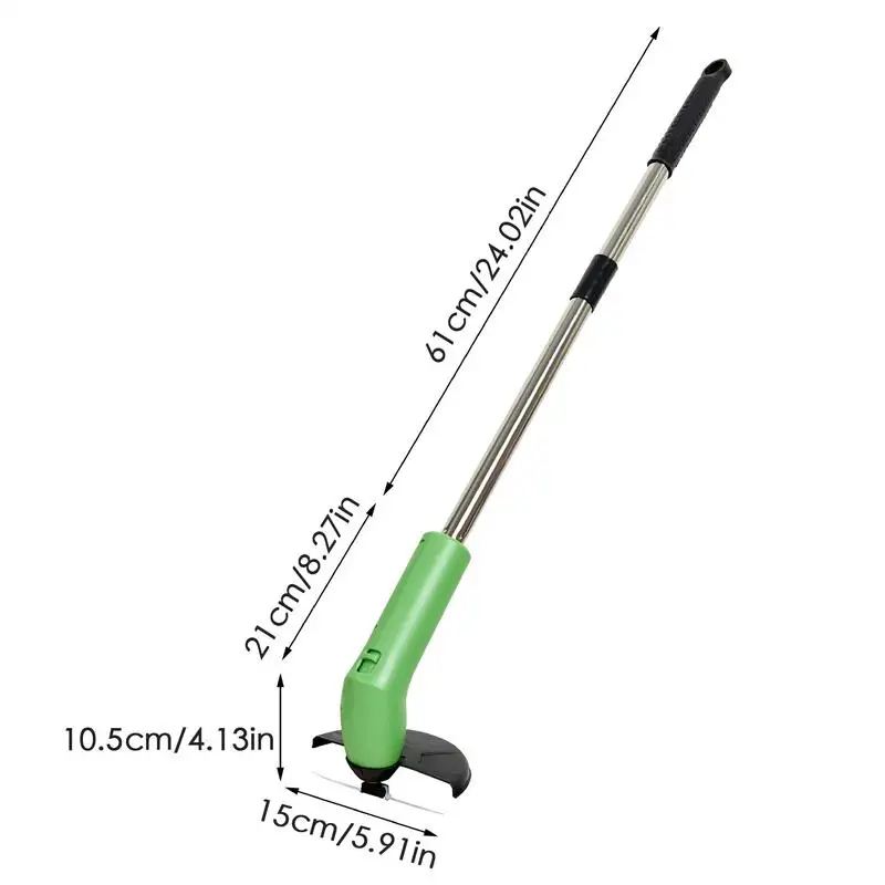 휴대용 전기 잔디 트리머 미니 잡초 제거기 소형 무선 전기 에저 잔디 커터 휴대용 잔디 깎는 기계 제초 도구