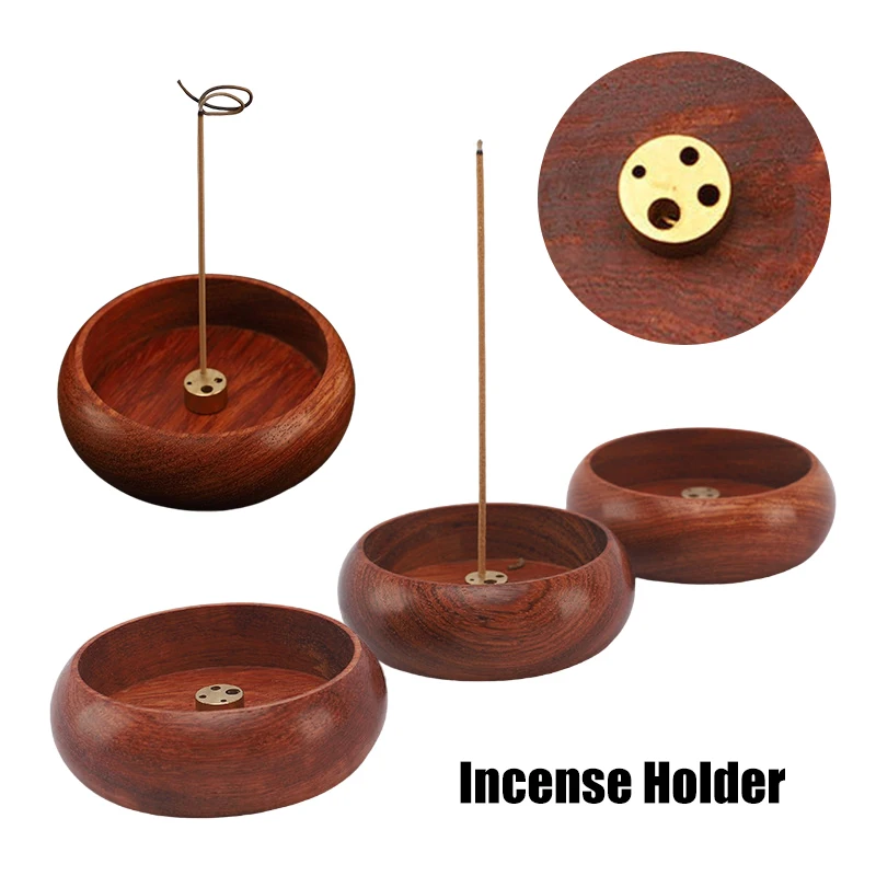 Incense Holder Ash Catcher Bowl Shape Incense Stand Incense Burner For Incense Insert Sticks Yoga Room Living Room Tea House