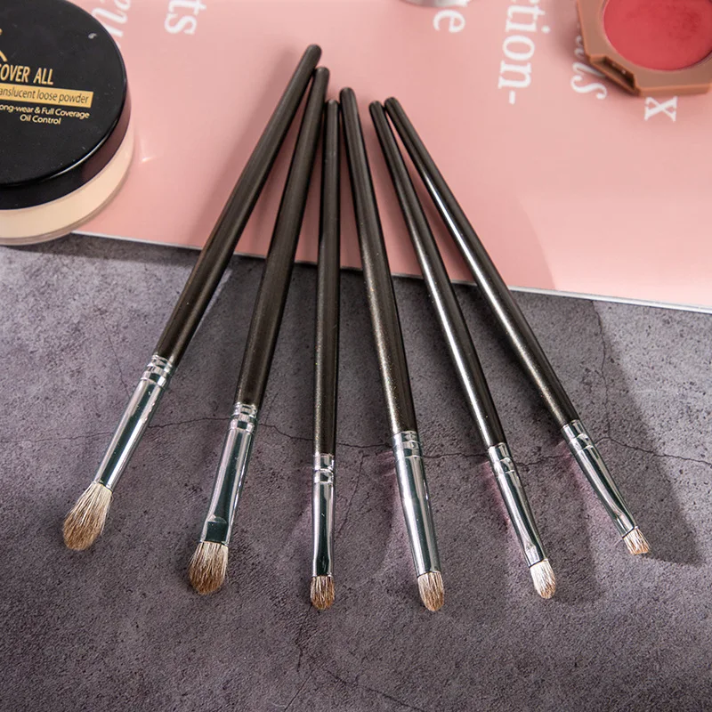 Fox Soft Hair Makeup Brush Set Animal Hair Makeup Brushes Concealer Blush Loose Powder Brush Eyeshadow Brush Makeup Tools