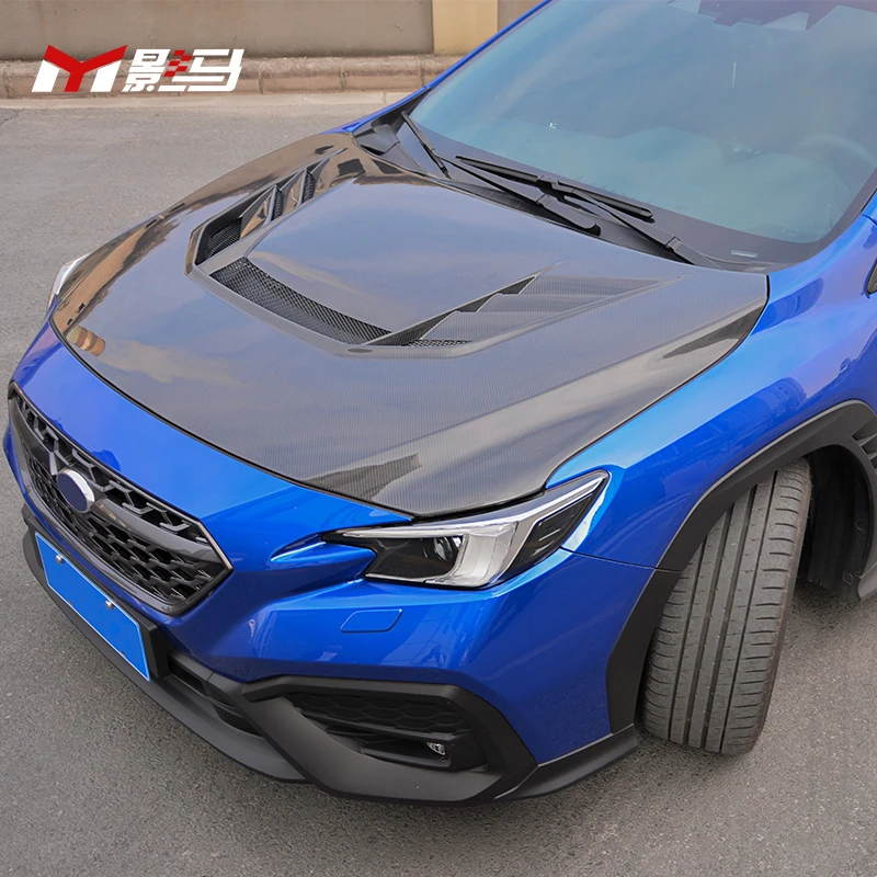 

VRSA1 Style Car Engine Hood For Subaru Wrx 2023-2024 12 Gen Sti Carbon Engine Covers Body Kit
