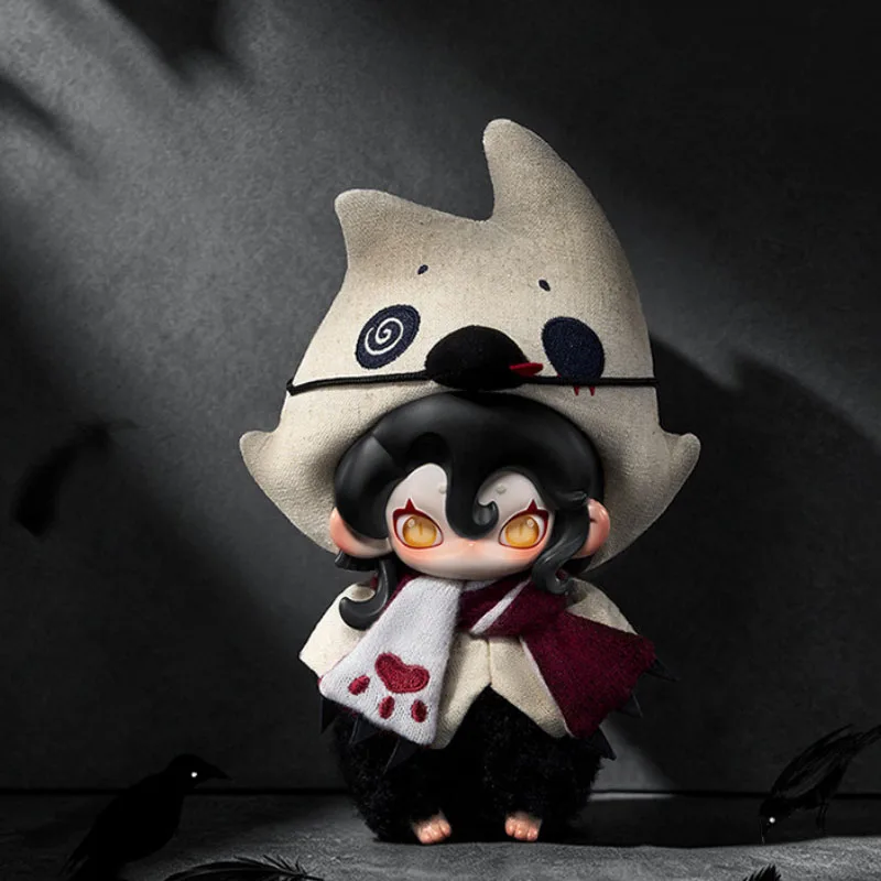 

Moonin The Shrouded Night Series Blind Box Moonin Vinyl Plush Surprise Bag Dark Anime Doll Mystery Box Pendants Bag Decor Toys