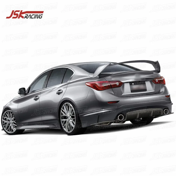 IMPUL STYLE CARBON FIBER SPOILER WING for 2014-2016 INFINITI Q50