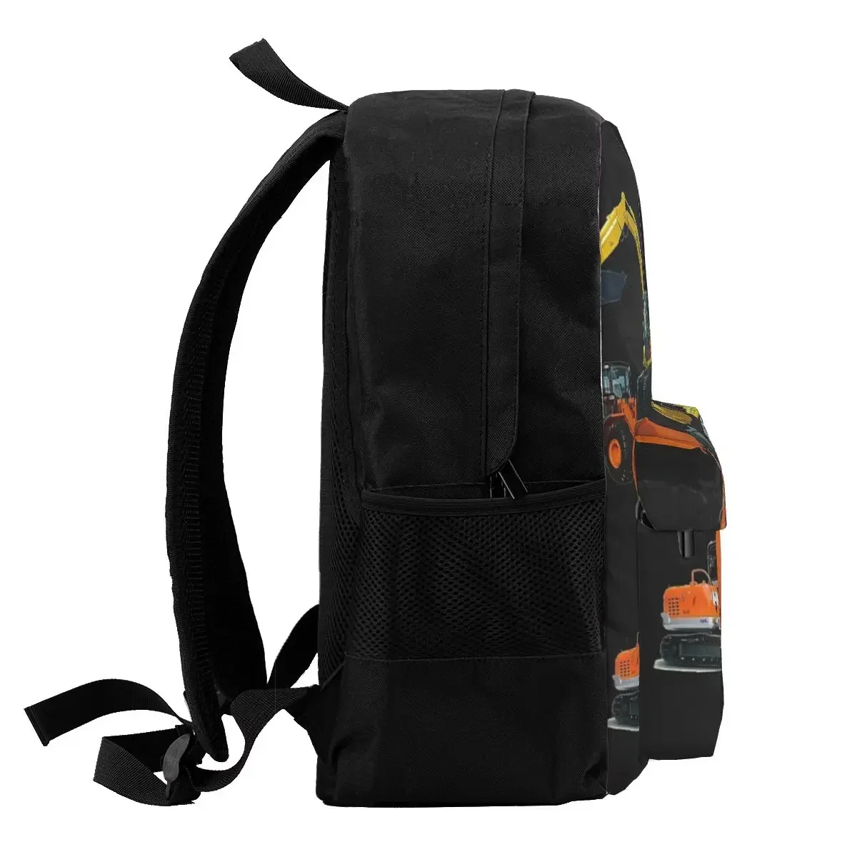 Construction Truck Excavator Backpacks Bookbag Children School Bags Rucksack Travel Rucksack Shoulder Bag Large Capacity