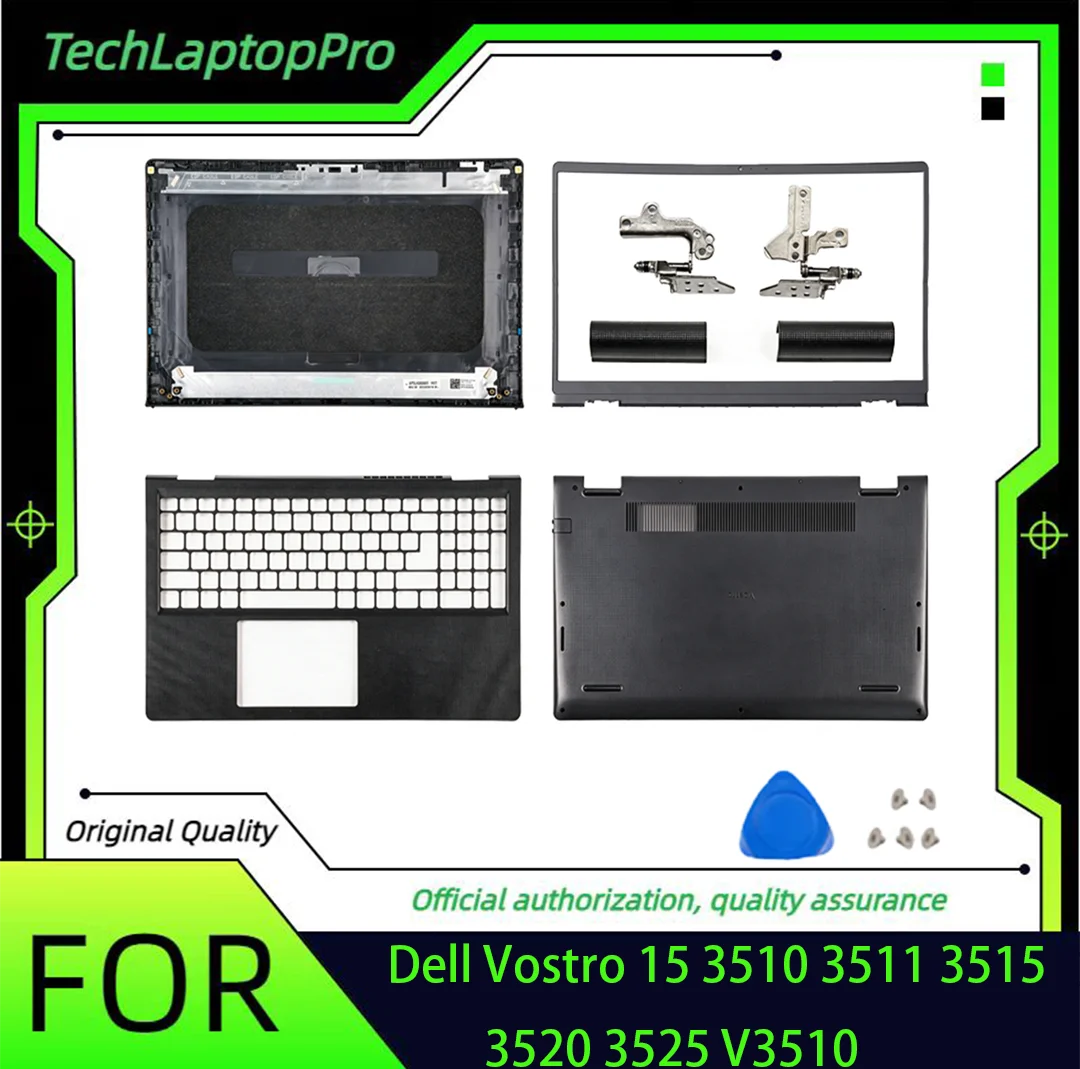 para-vostro-15-3510-3511-3515-3525-3520-v3510-v3520-tampa-traseira-do-lcd-moldura-frontal-palmrest-base-inferior-e-tampa-das-dobradicas