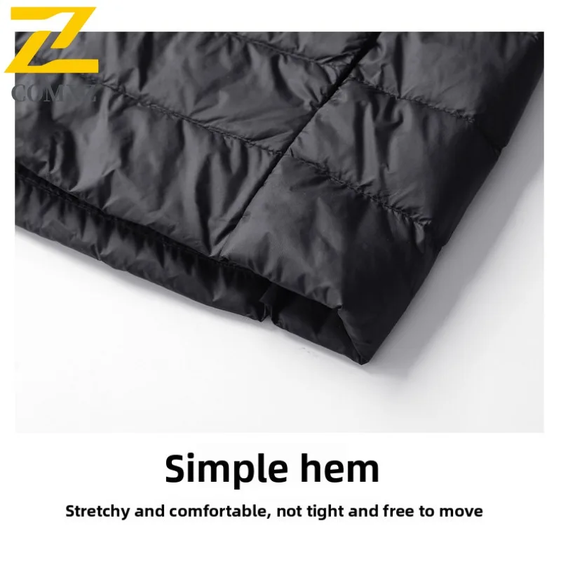 COMXZ Men business Padding Coat Warm Ski Travel Loose Thick Snow Puffer Jacket Windproof Street Winter outdoor sports Jackets