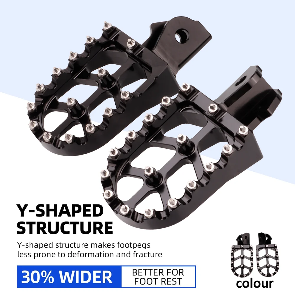 Pedales CNC para motocicleta, soporte de montaje para Sur-Ron Surron Sur ron Light Bee S X, bicicleta eléctrica todoterreno