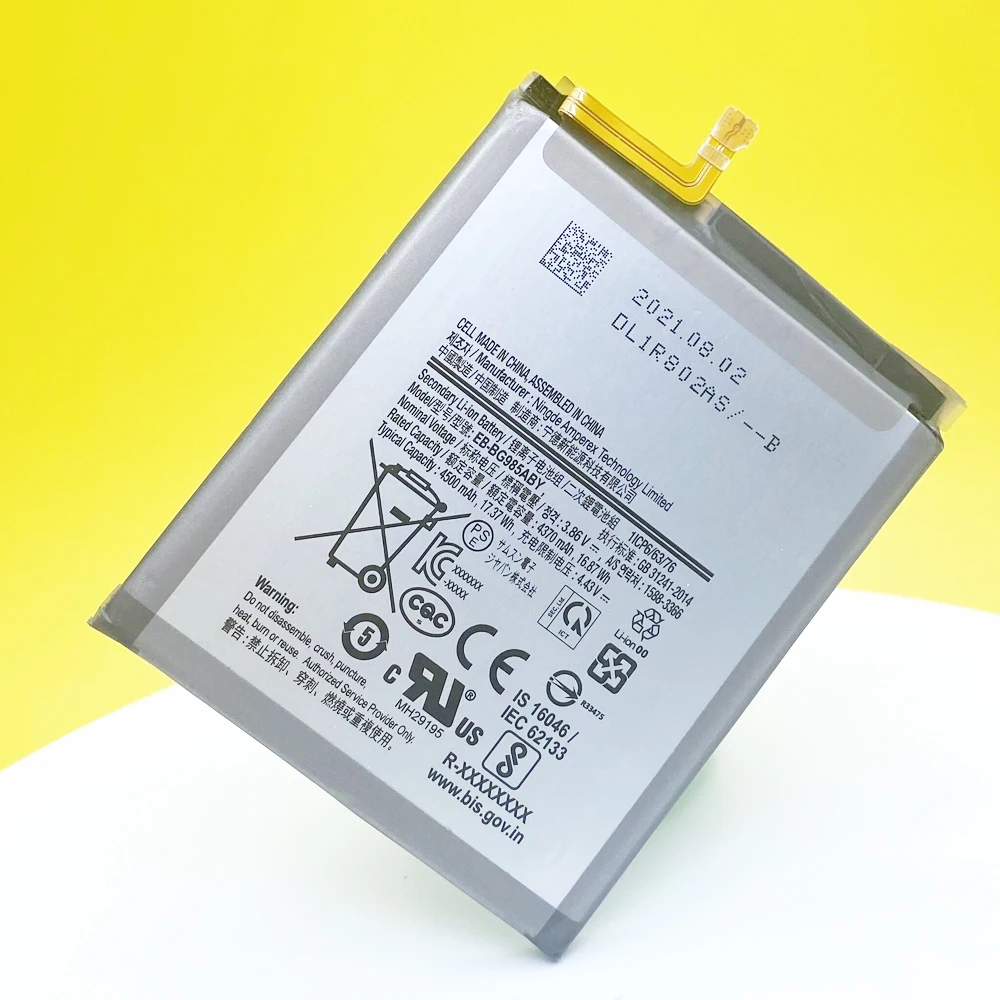 New EB-BG985ABY Battery For Samsung Galaxy S20+ S20 Plus G985F/DS G986B Phone Replacement