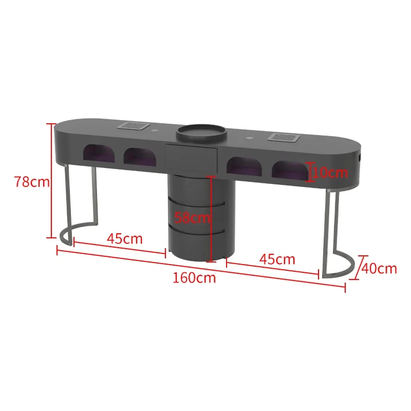 Salon Furniture Professional Nail Manicure Table Tables Aesthetic Supplies Nails Equipment Chairs Manicure Tafel Furniture