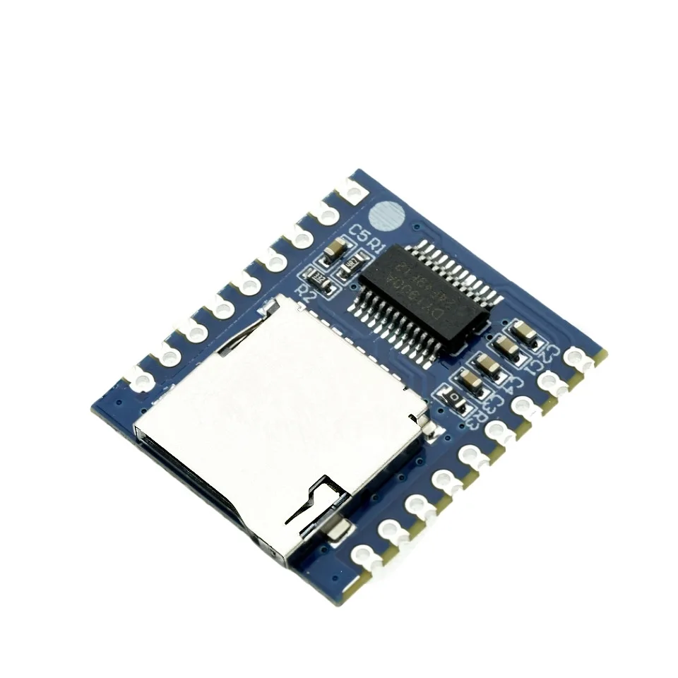 Serial port control voice modul MCU IO kontrolle SD/TF karte MP3 player bord XY-V17B – Detail 2
