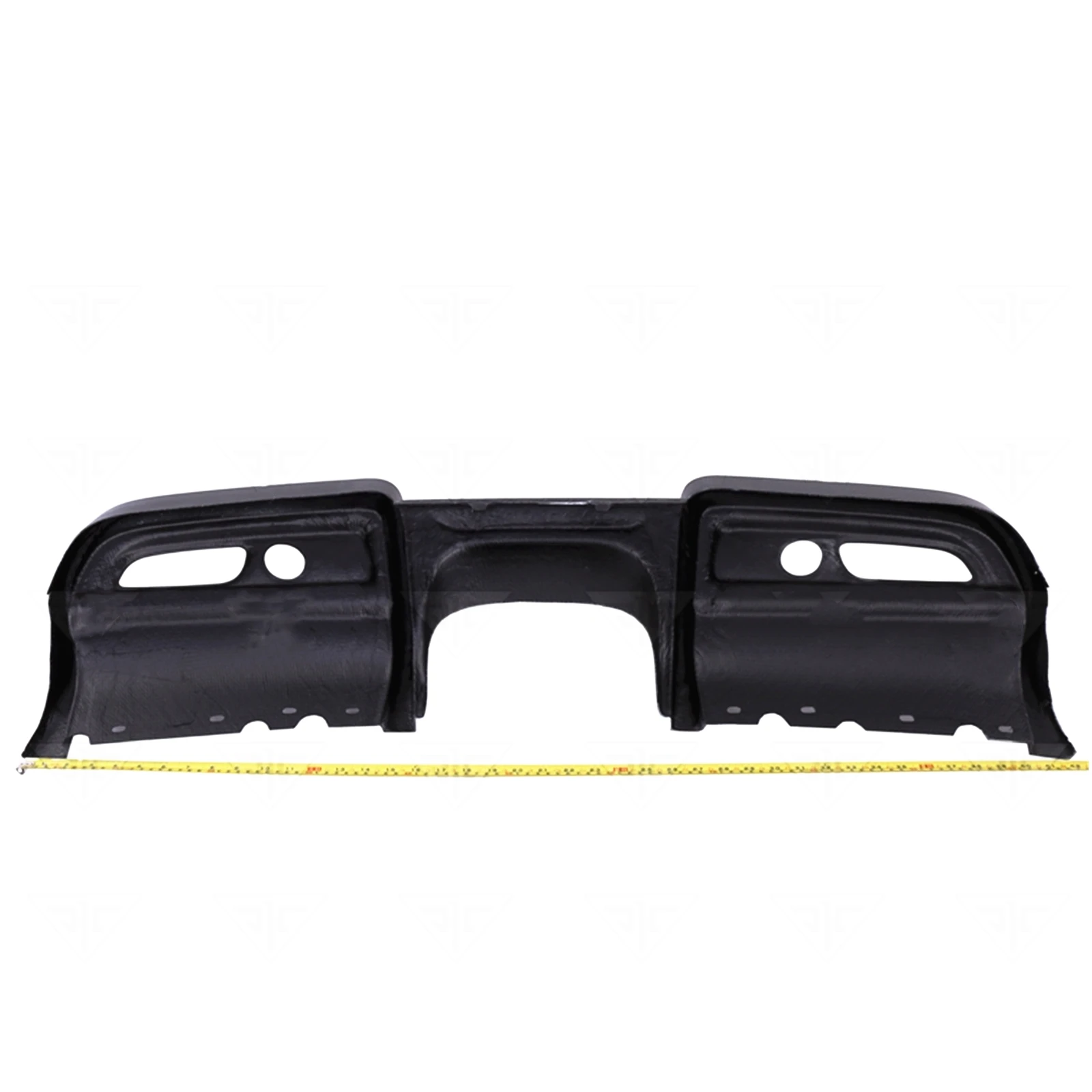 Rear Bumper Diffuser Lip For Mini Cooper F56 JCW Style Real Carbon Fiber Car Center Exhaust Out Spoiler Plate Splitter Body Kit