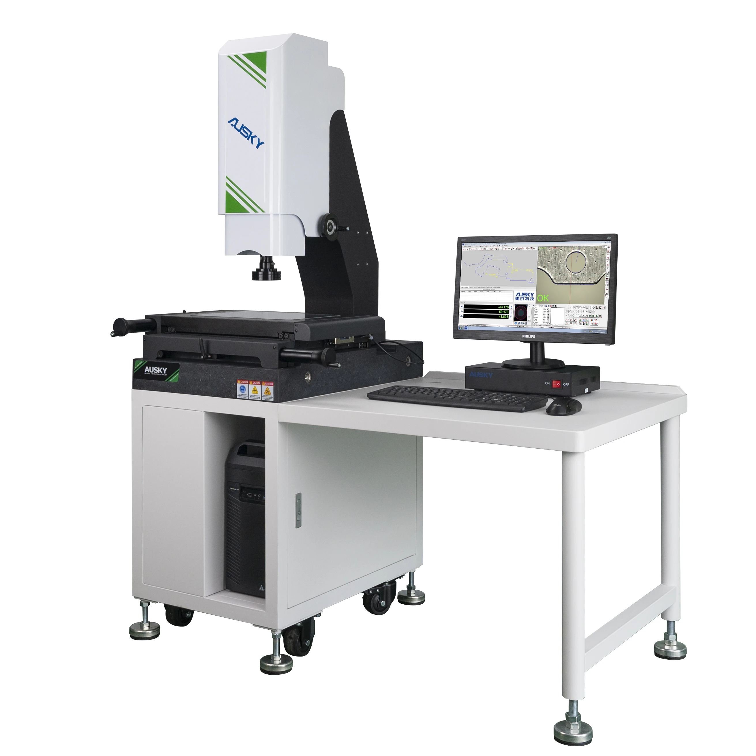 New High Tech Professional High Precision 2D 3D Vision Measuring Machine For Precision Dimension Metrology