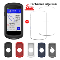 Case + Tempered Glass for Garmin Edge 1040 530 830 540 840 130 GPS Stopwatch Screen Protector Full Coverage Bumper Accessories