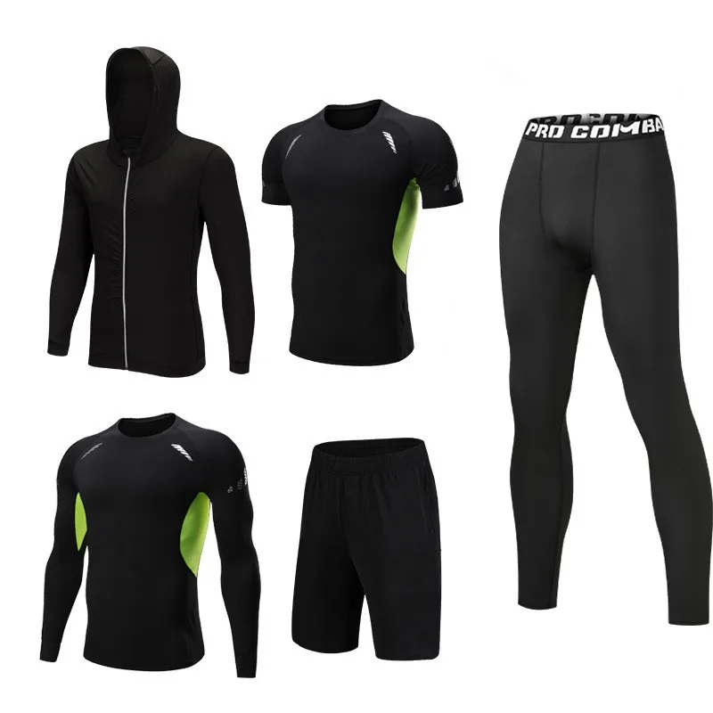 Hot Man GYM Sports Exercício 5 Pieces Set