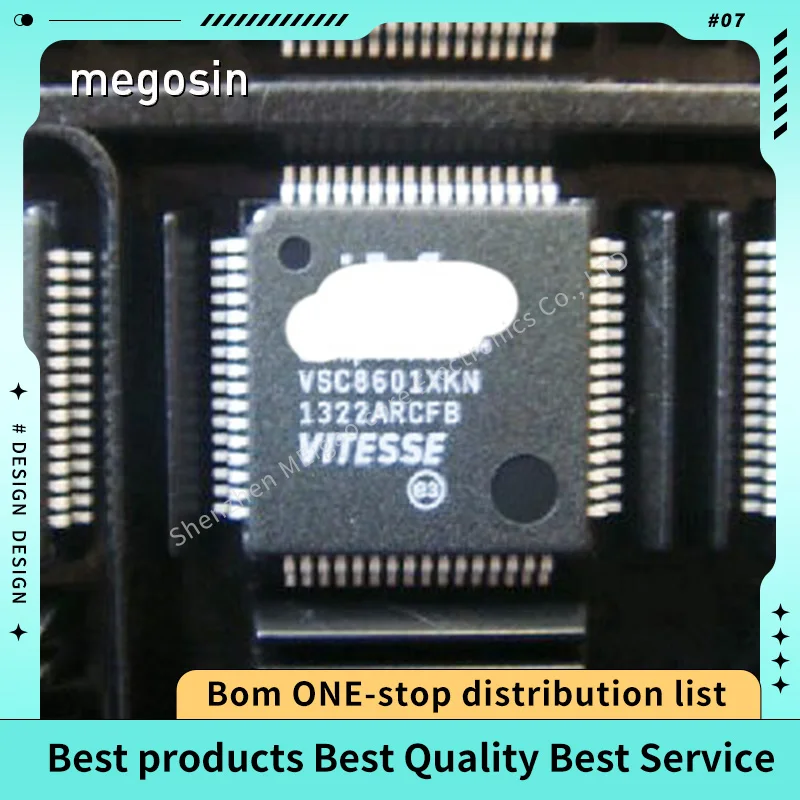 1PCS/LOT  VSC8601XKN VSC8601 LQFP64 Network control chip