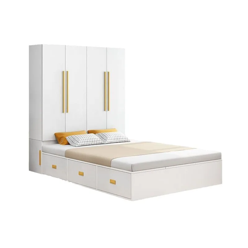 

Tatami, wardrobe, integrated, Nordic, light luxury, combination, multi-functional, small apartment