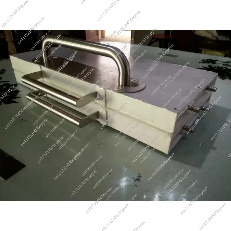 Hand Press Nest Base Machine Water Cooling Beeswax Mold Foundation Machine Beekeeping Honeycomb Press Aluminum Alloy