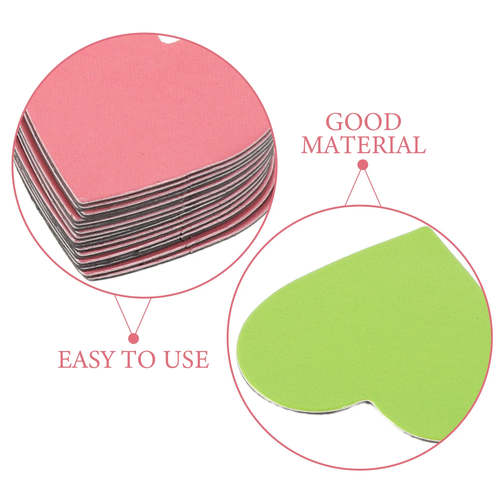 100 قطعة ملصقات الثلاجة على شكل قلب متعة مكتب الفصول الدراسية ديكور عيد الحب حفل زفاف لصالح قلوب مغناطيس للفصول الدراسية #5