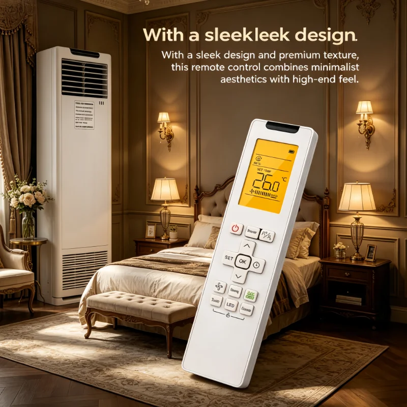 

Applicable to Midea Air Conditioner Remote Control RG10X1(G2HS)-BGEF No Programming Required AC Universal Remote