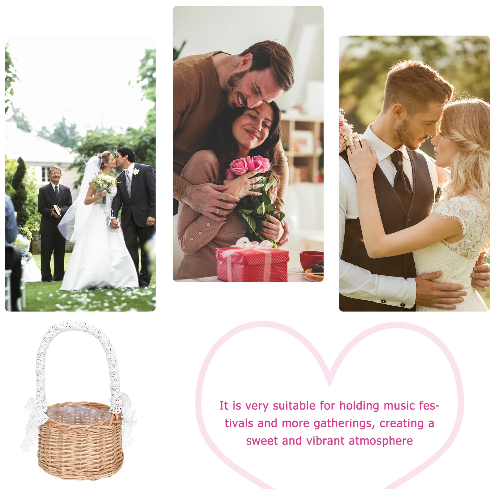 

1Pcs Rattan Woven Storage Basket Khaki Decorative Container Natural Texture Long-Lasting Home Decor Basket Storage Container