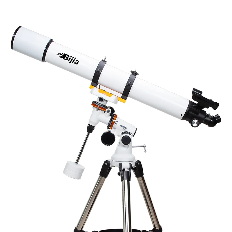 

Professional F90080 Refraction Astronomy Telescope Outdoor Astronomical Instrument with Equatorial Tripod